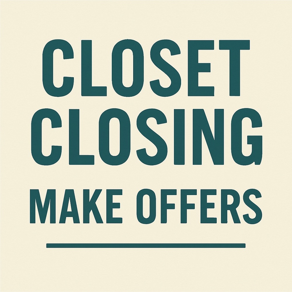 Store Closing Sale – Everything Must Go!
